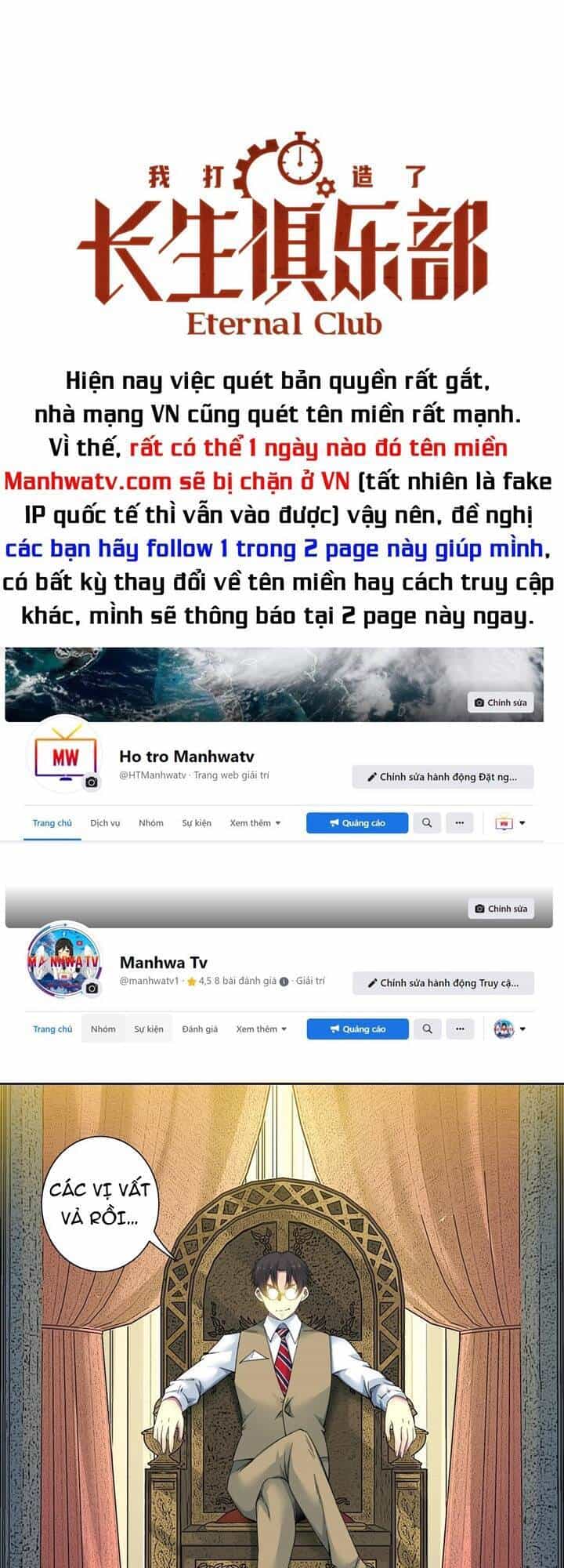 Câu Lạc Bộ Trường Sinh - Chương 99 - ảnh 1