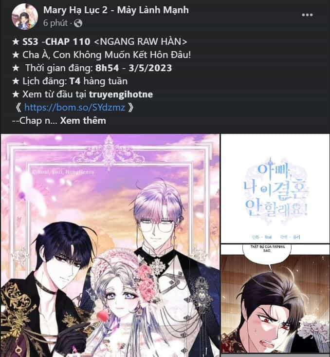 Cha Ơi Con Không Muốn Kết Hôn Đâu - Chương 110.2 - ảnh 18
