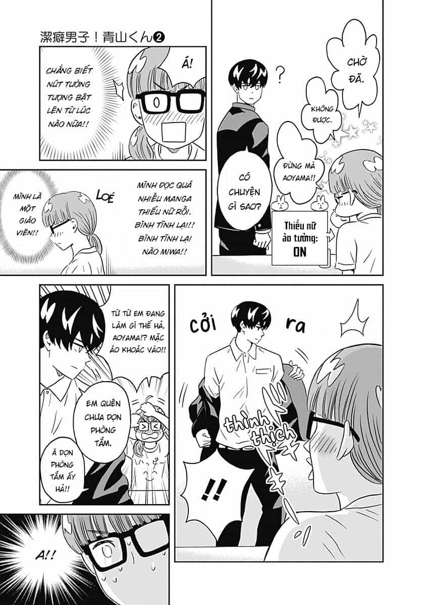 Chàng Trai Sạch Sẽ! Aoyama-Kun - Chương 10 - ảnh 16