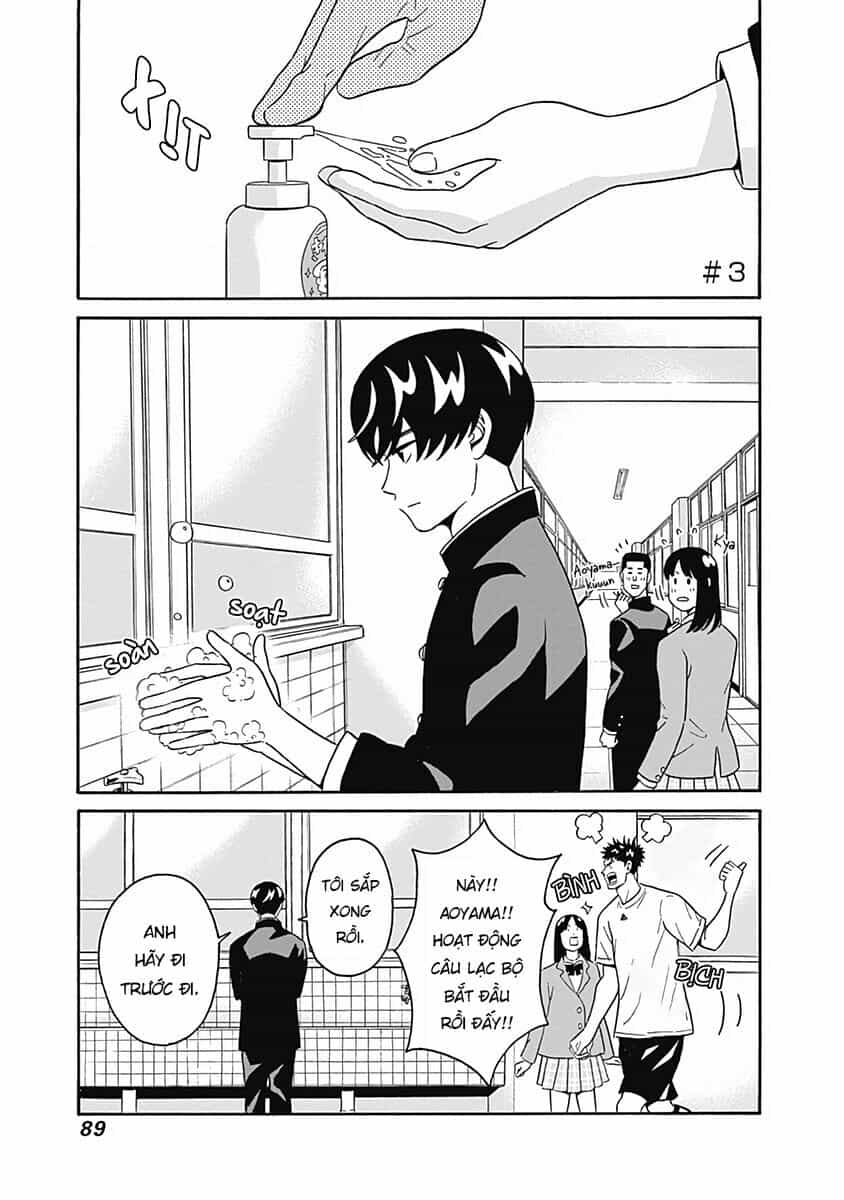 Chàng Trai Sạch Sẽ! Aoyama-Kun - Chương 3 - ảnh 3