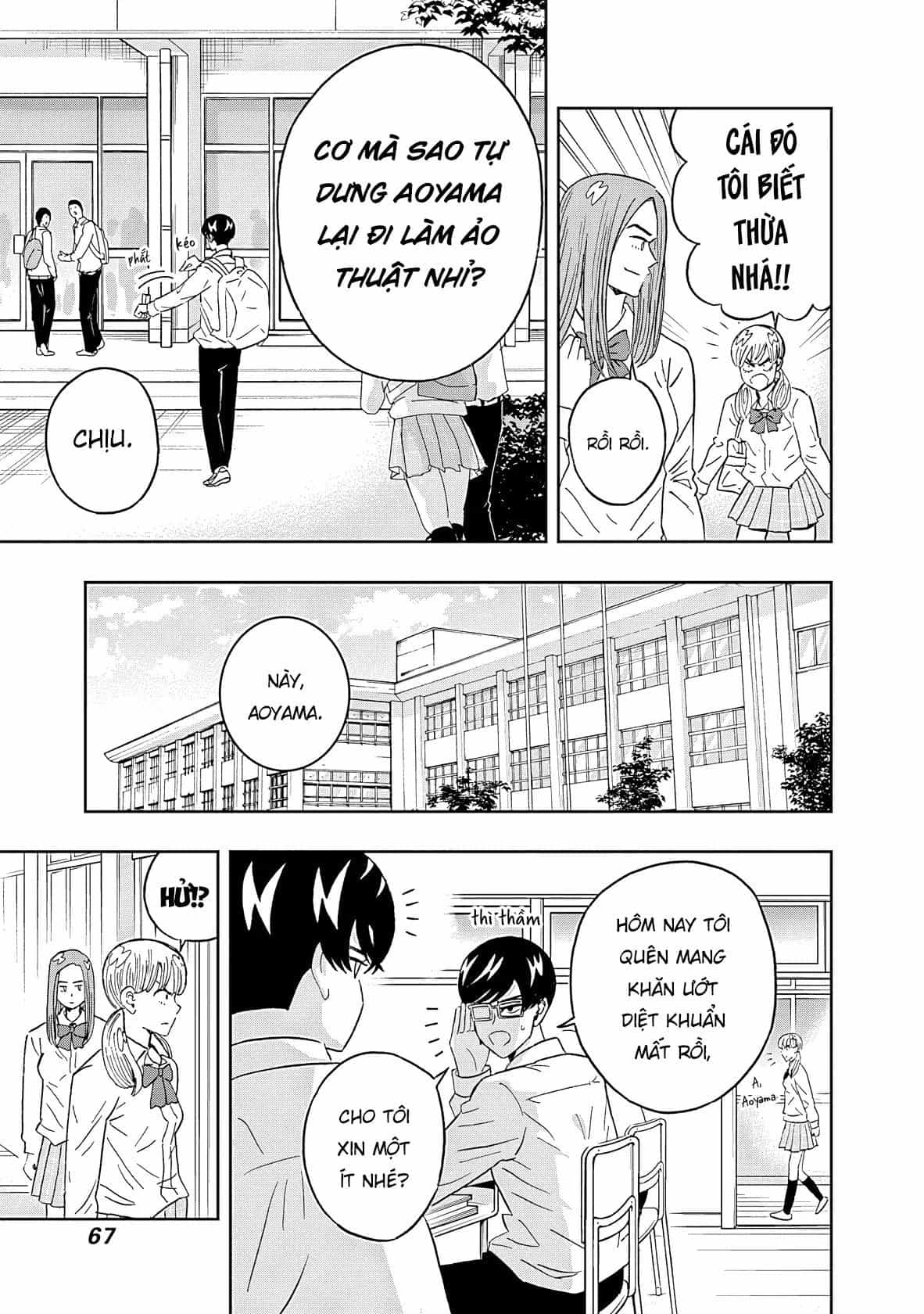 Chàng Trai Sạch Sẽ! Aoyama-Kun - Chương 62 - ảnh 6