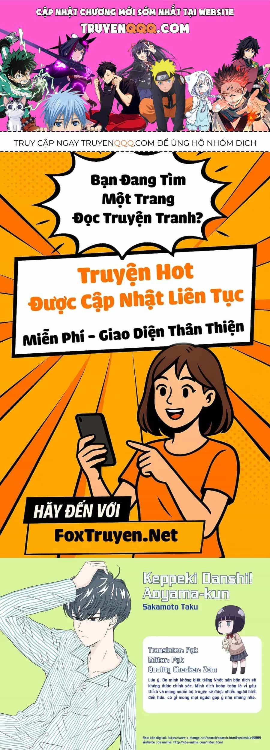 Chàng Trai Sạch Sẽ! Aoyama-Kun - Chương 65 - ảnh 1
