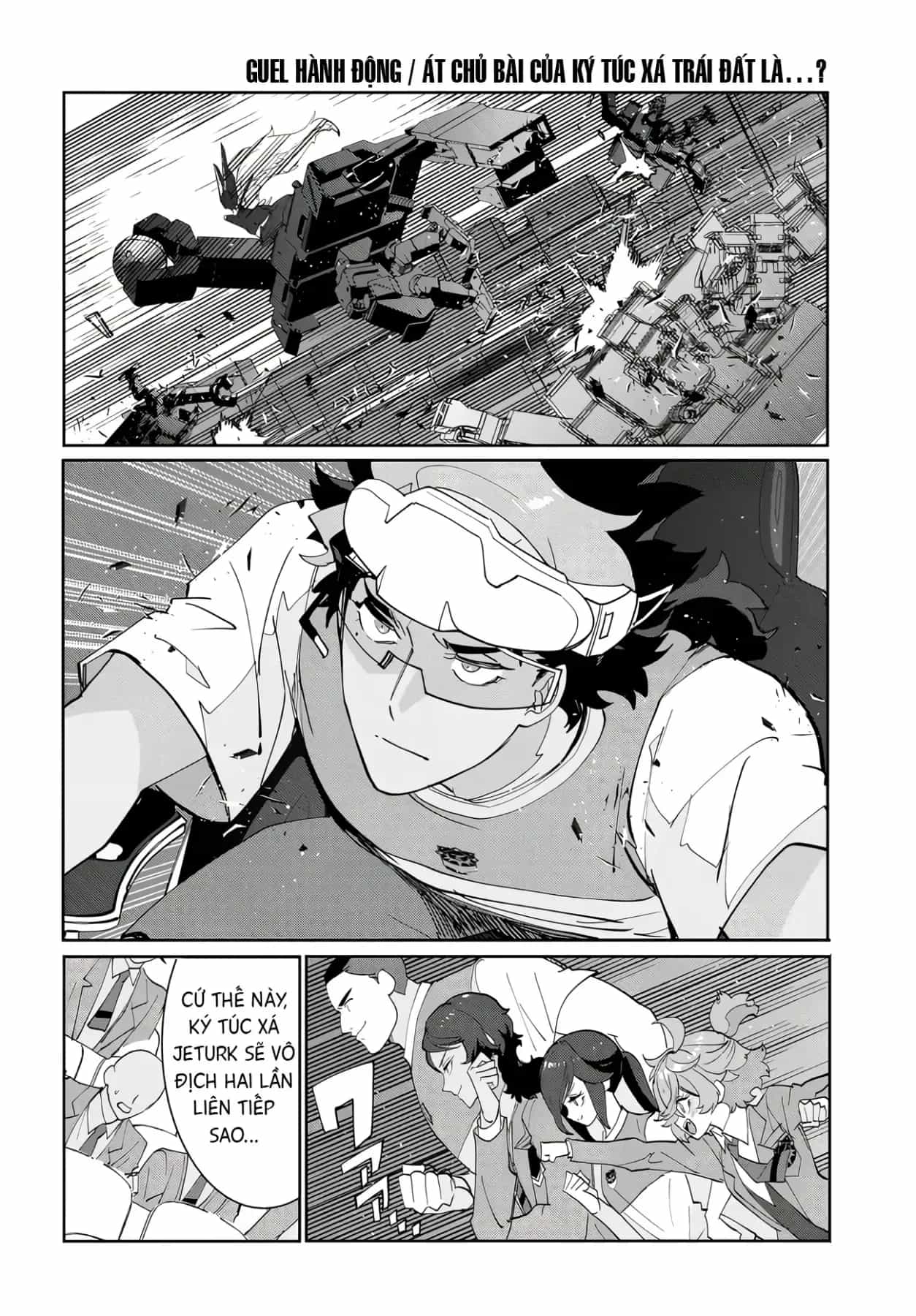 Chiến Sĩ Cơ Động Gundam: Pháp Sư Đến Từ Sao Thủy - Thời Khắc Thanh Xuân - Chương 5.4 - ảnh 2