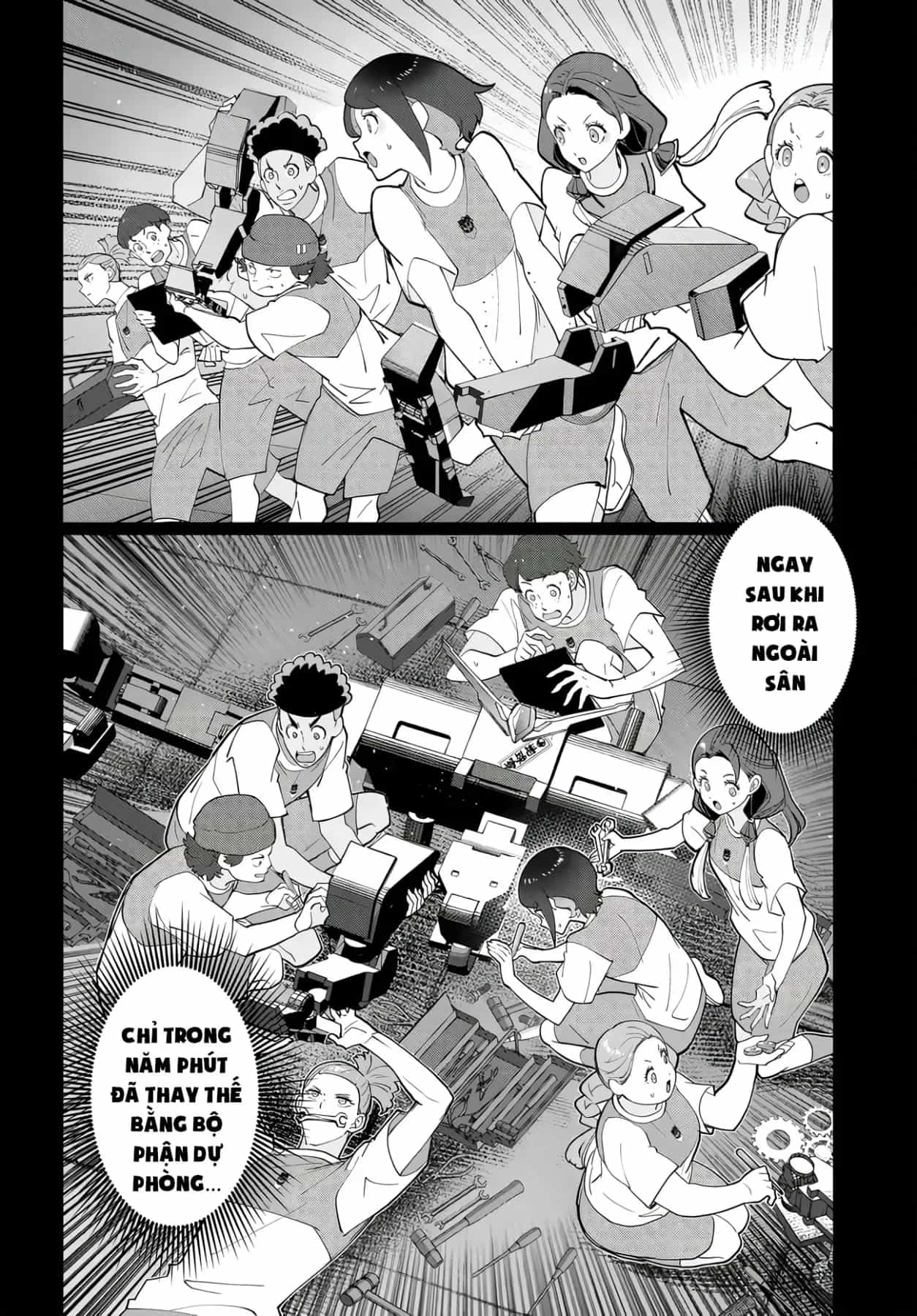 Chiến Sĩ Cơ Động Gundam: Pháp Sư Đến Từ Sao Thủy - Thời Khắc Thanh Xuân - Chương 5.4 - ảnh 6