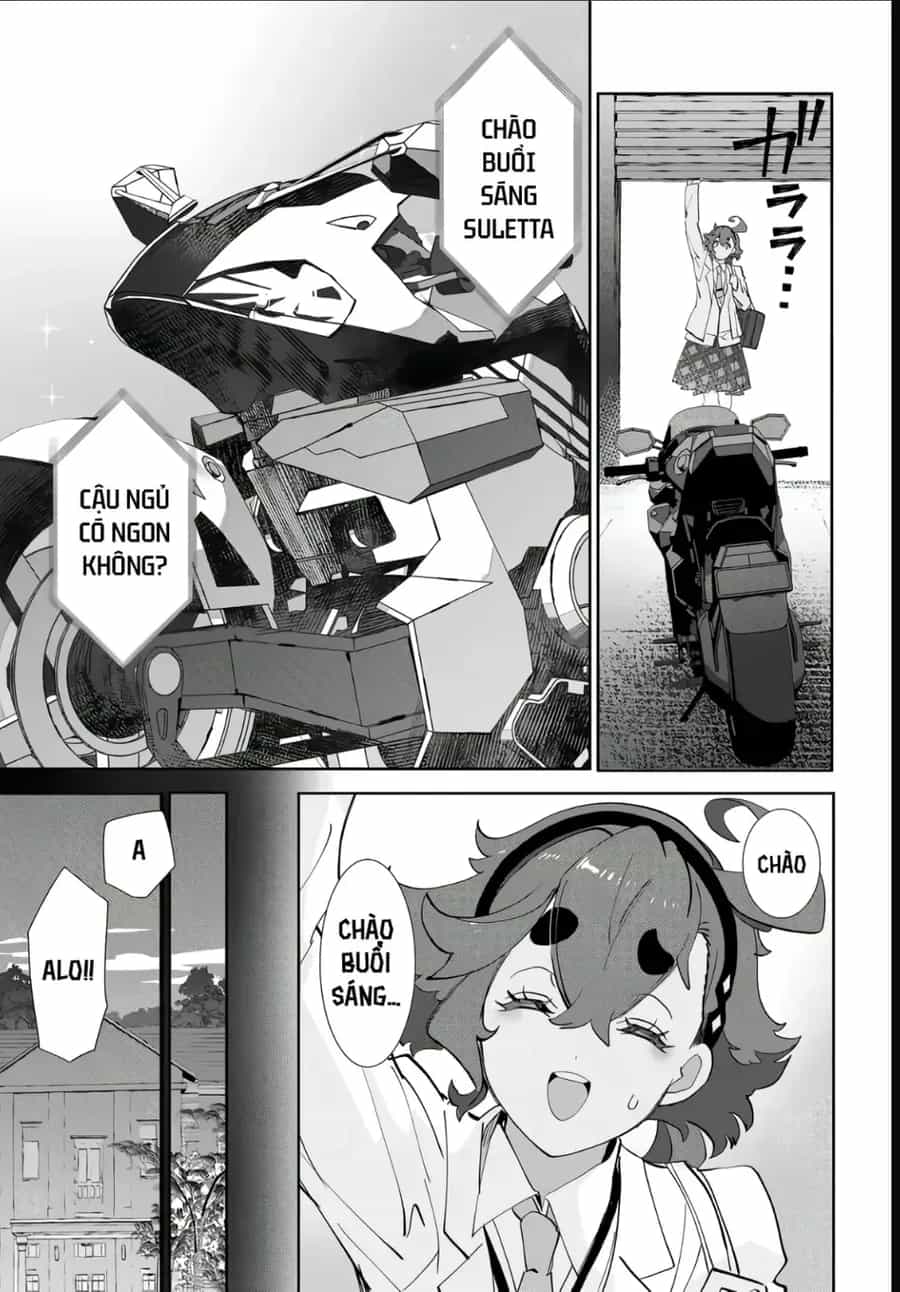 Chiến Sĩ Cơ Động Gundam: Pháp Sư Đến Từ Sao Thủy - Thời Khắc Thanh Xuân - Chương 6.1 - ảnh 4