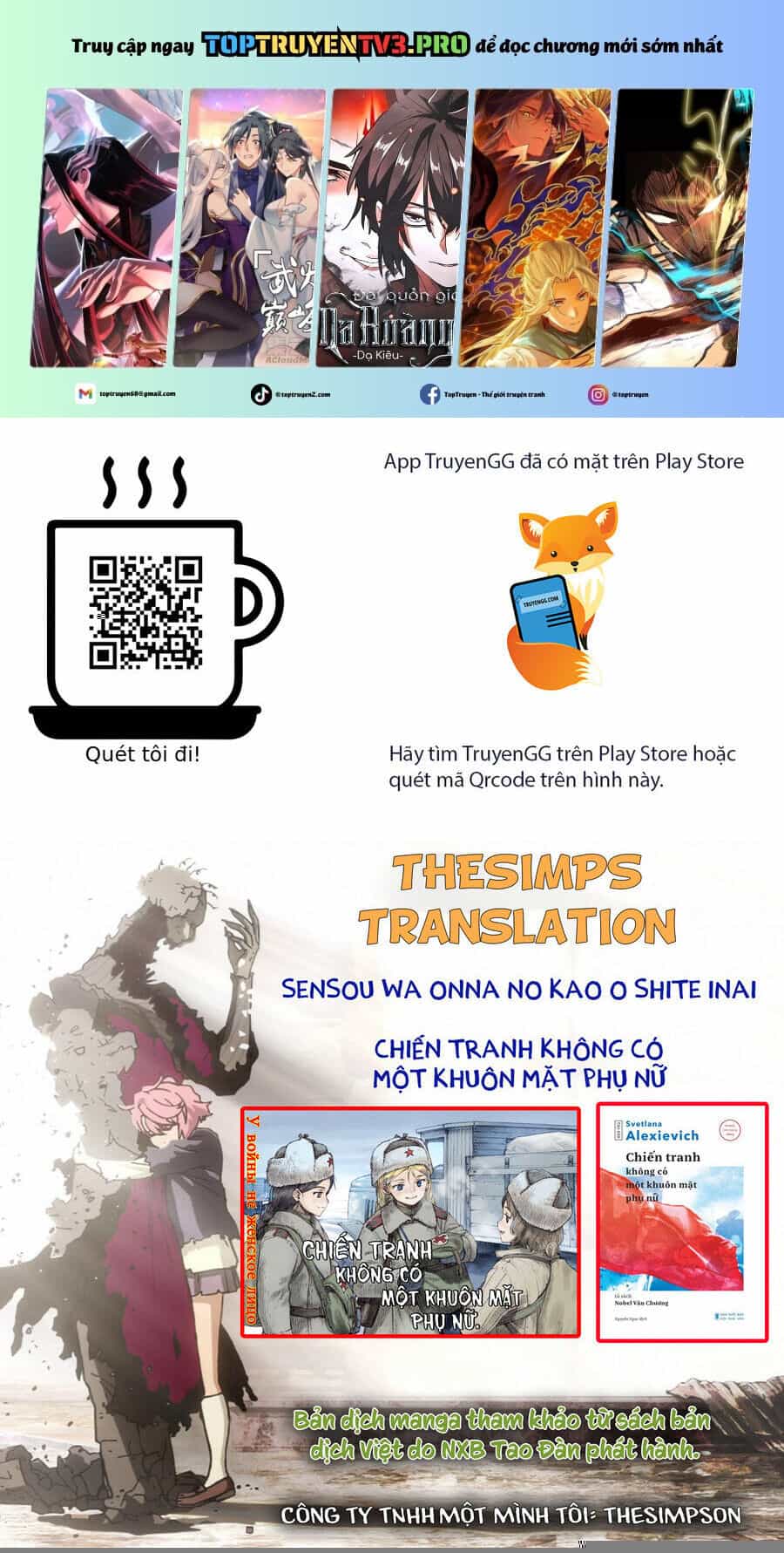 Chiến Tranh Không Có Một Khuôn Mặt Phụ Nữ - Chương 25 - ảnh 2