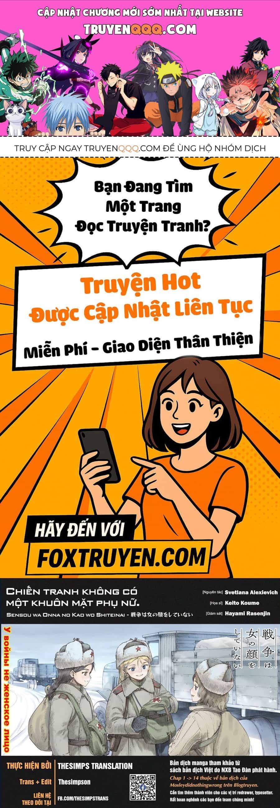 Chiến Tranh Không Có Một Khuôn Mặt Phụ Nữ - Chương 33.8 - ảnh 1