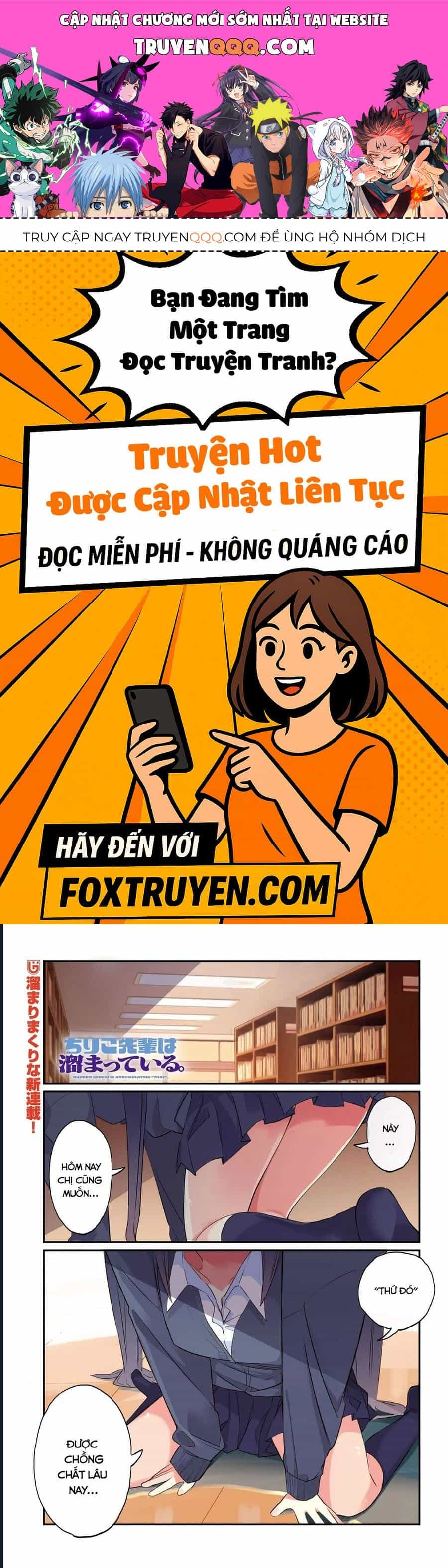 Chiriko Senpai Đang Bị Dồn Nén - Chương 1 - ảnh 1