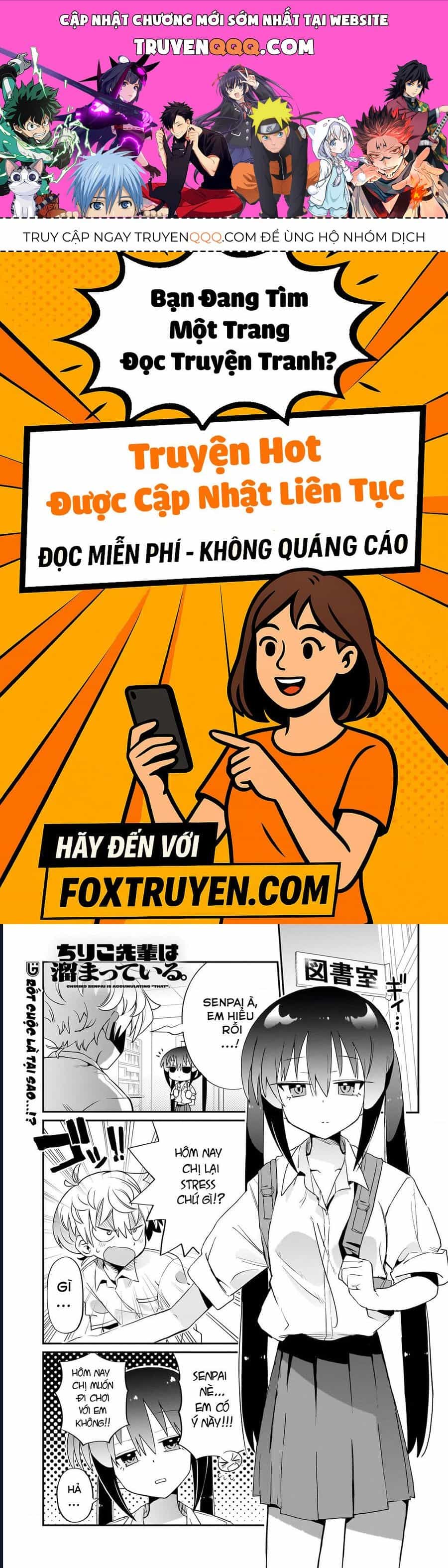 Chiriko Senpai Đang Bị Dồn Nén - Chương 6 - ảnh 1