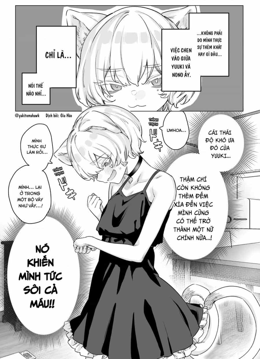 Cho Dù Cổ Không Ăn Lại Nữ Chính, Nhưng Bakeneko-Chan Vẫn Sẽ Cố Gắng - Chuong 4 - ảnh 1