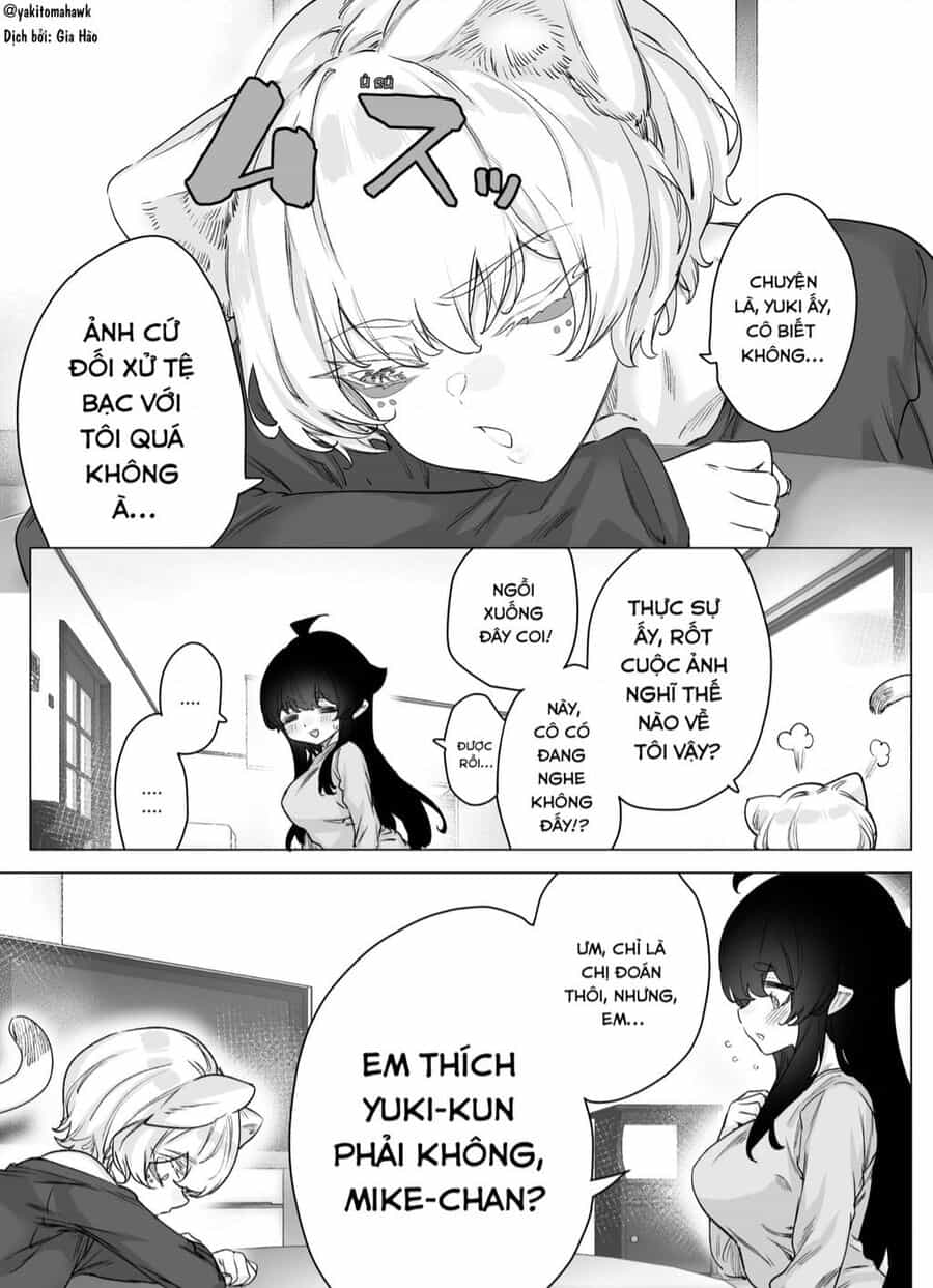 Cho Dù Cổ Không Ăn Lại Nữ Chính, Nhưng Bakeneko-Chan Vẫn Sẽ Cố Gắng - Chuong 5 - ảnh 1