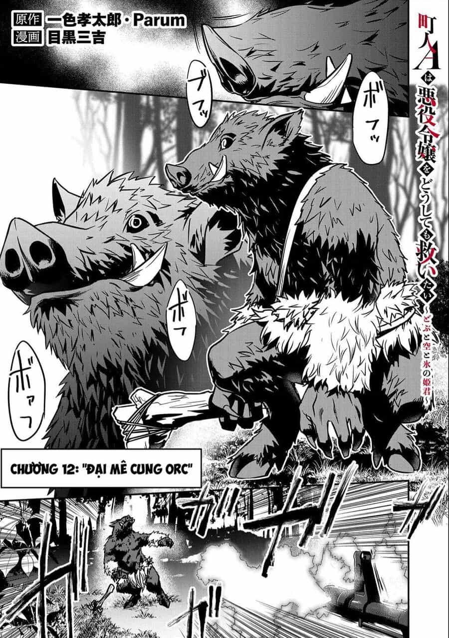 Chounin A Wa Akuyaku Reijou Wo Doushite Mo Sukuitai - Chuong 12 - ảnh 1