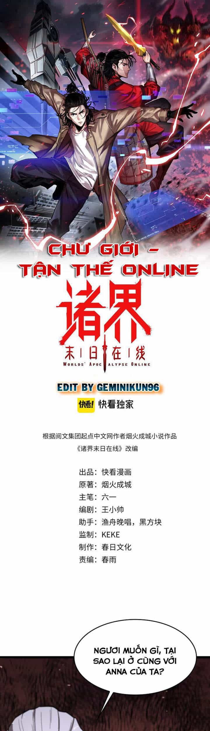 Chư Giới - Tận Thế Online - Chương 82 - ảnh 1