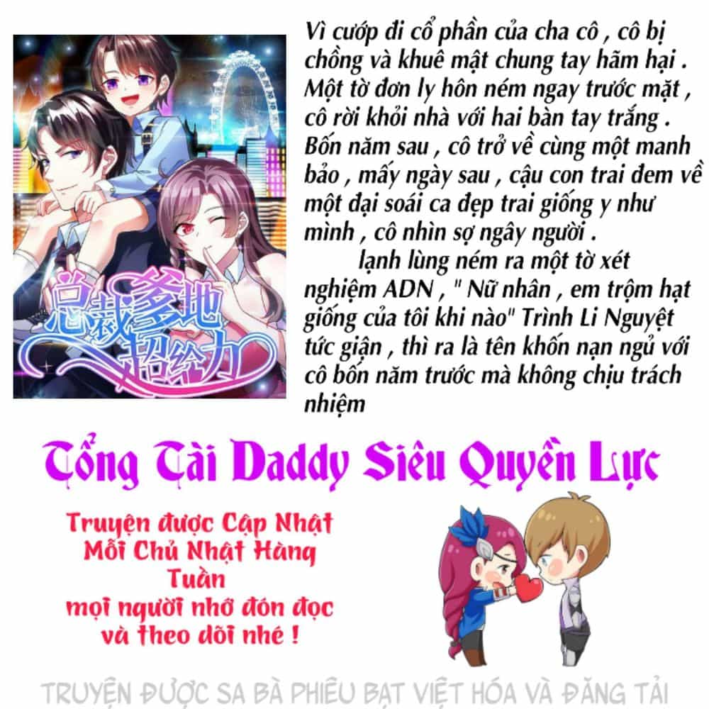 Chủ Tịch Daddy Siêu Cường Lực - Chương 4 - ảnh 2