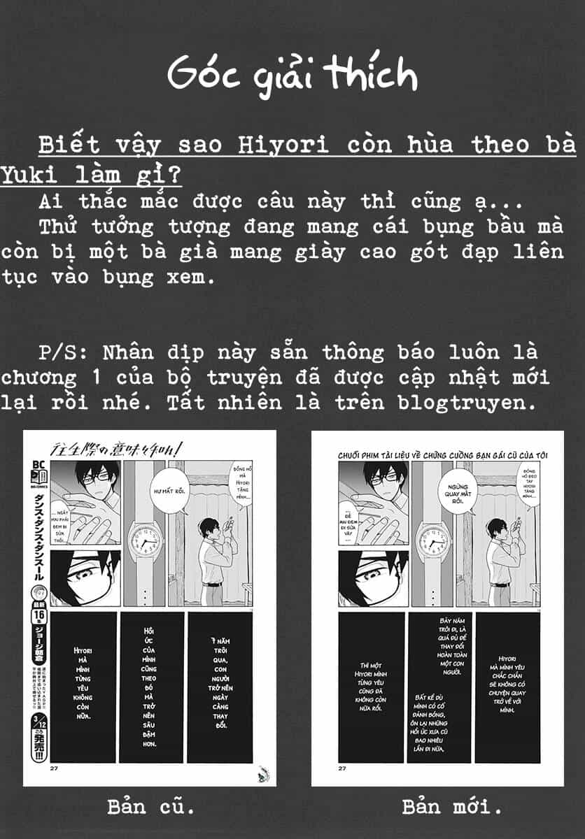 Chuỗi Phim Tài Liệu Về Chứng Cuồng Bạn Gái Cũ Của Tôi - Chương 49 - ảnh 26
