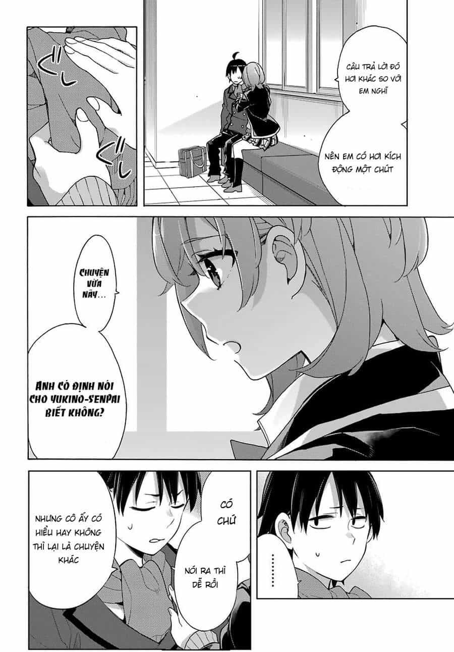 Chuyện Tình Thanh Xuân Bi Hài Của Tôi Quả Nhiên Là Sai Lầm - Chương 77 - ảnh 18