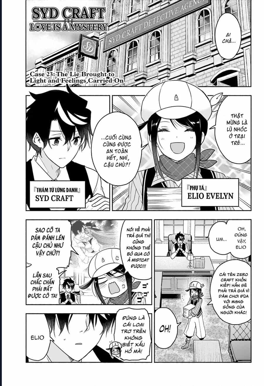 Cid Craft : Love Is A Mystery - Chương 23 - ảnh 2