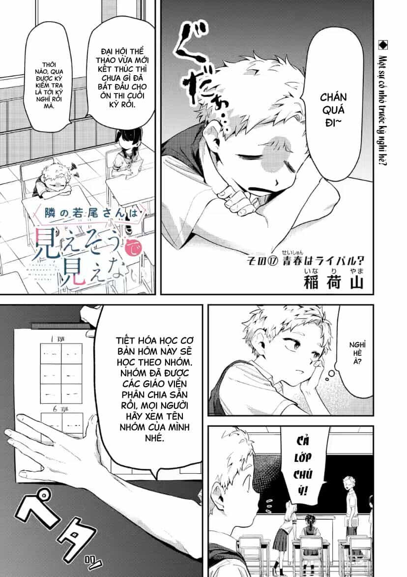 Cô Bạn Wakao-San Bàn Bên Có Vẻ Nhìn Thấy Gương Mặt Của Tôi Nhưng Tôi Thì Không - Chương 17 - ảnh 2