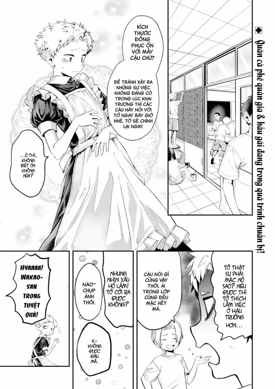 Cô Bạn Wakao-San Bàn Bên Có Vẻ Nhìn Thấy Gương Mặt Của Tôi Nhưng Tôi Thì Không - Chương 24 - ảnh 3