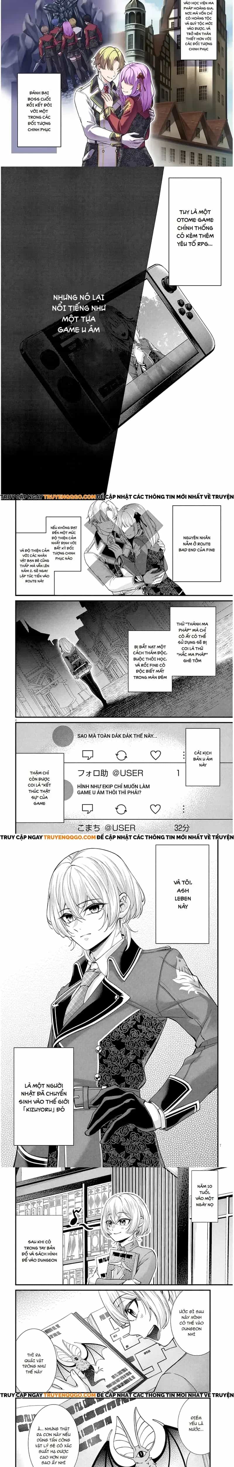 Cô Gái Mà Tôi Nhặt Được Trong Con Hẻm Hóa Ra Lại Là Nữ Chính Của Thế Giới Otome Game - Chương 1 - ảnh 2