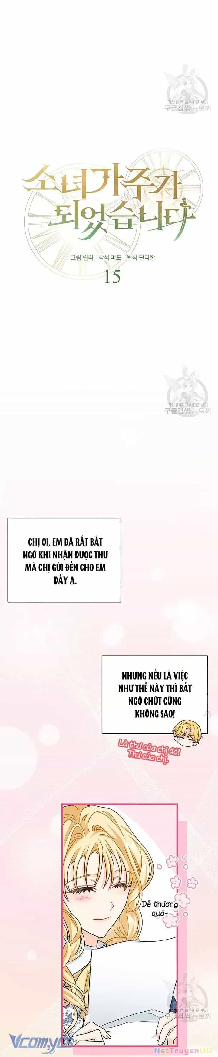 Cô Gái Sẽ Trở Thành Chủ Gia Đình - Chương 15 - ảnh 10