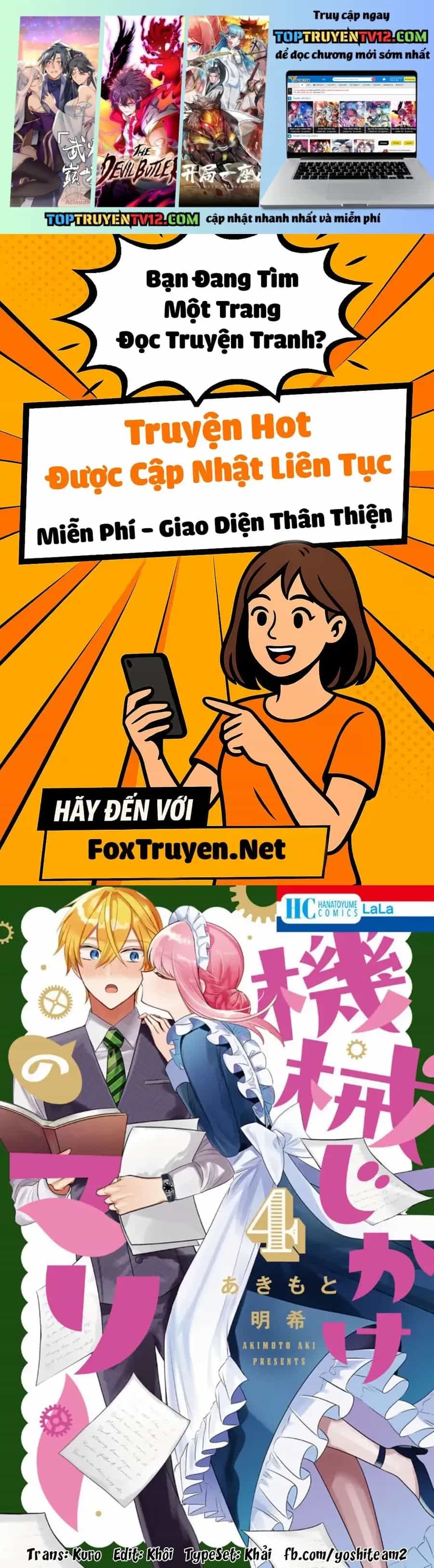 Cô Hầu Gái Người Máy - Chương 16 - ảnh 2