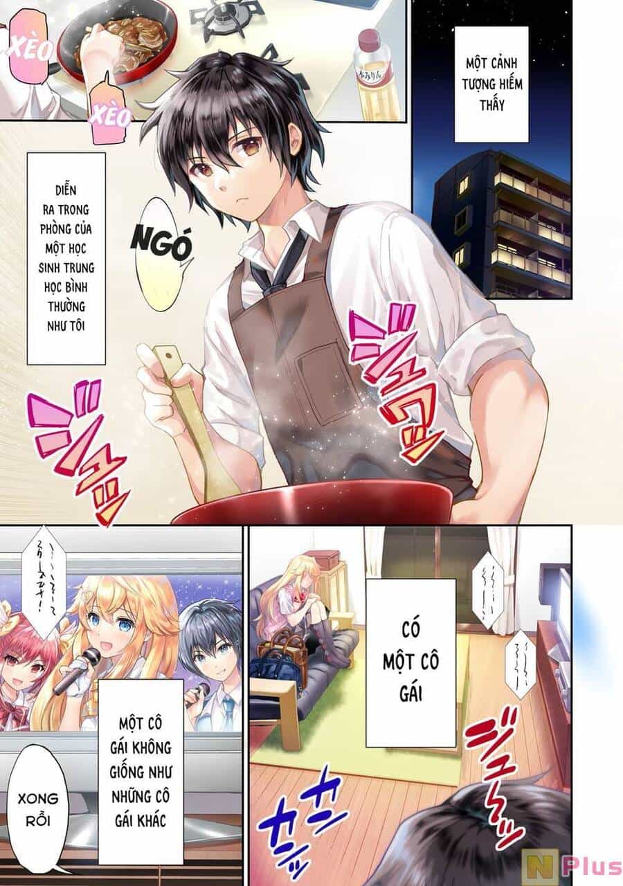 Cô Nàng Idol Đói Bụng Và Anh Chàng Yêu Nội Trợ - Chương 1 - ảnh 3