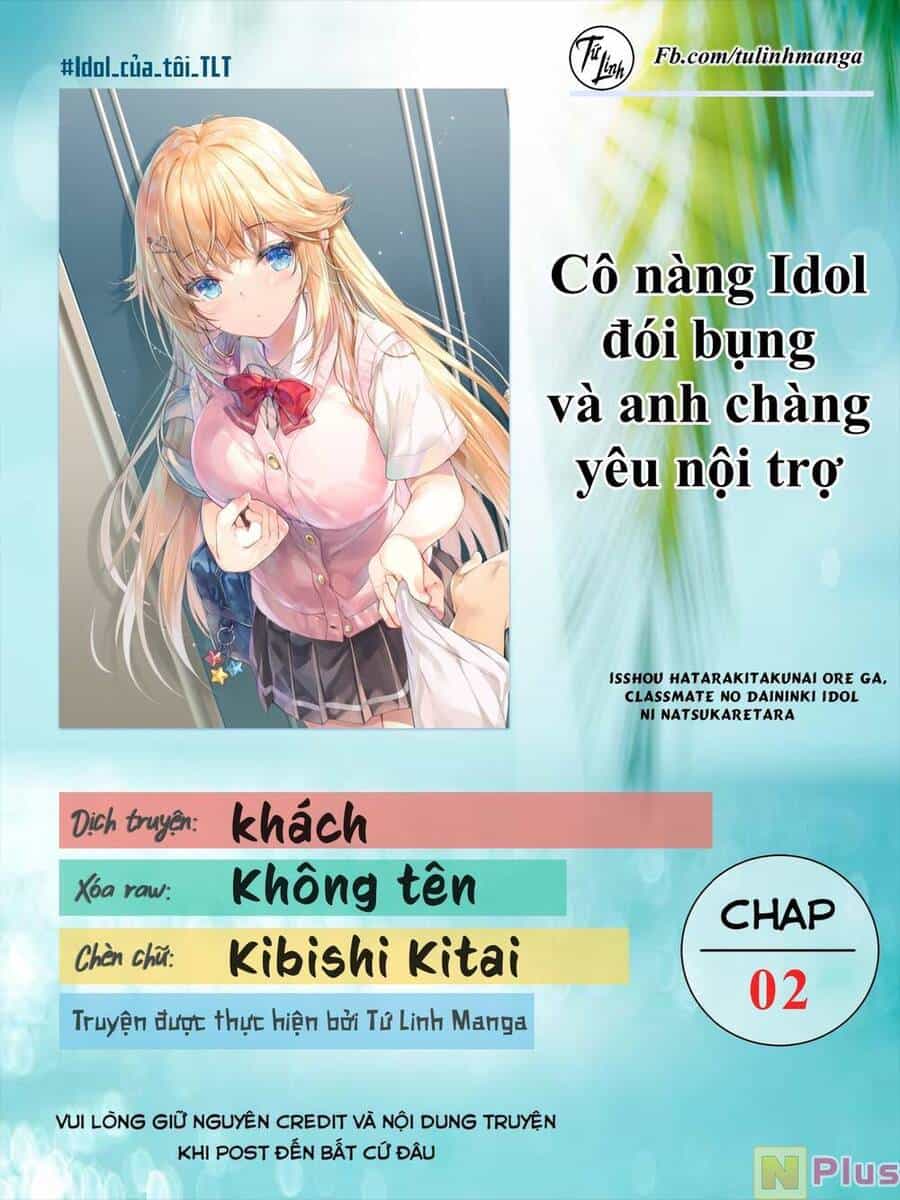 Cô Nàng Idol Đói Bụng Và Anh Chàng Yêu Nội Trợ - Chương 2 - ảnh 2