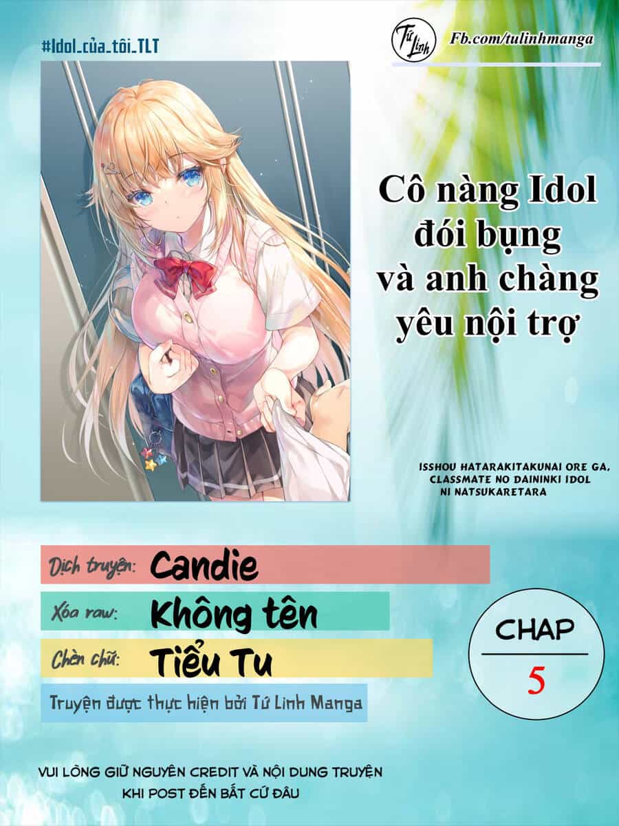Cô Nàng Idol Đói Bụng Và Anh Chàng Yêu Nội Trợ - Chương 5 - ảnh 2