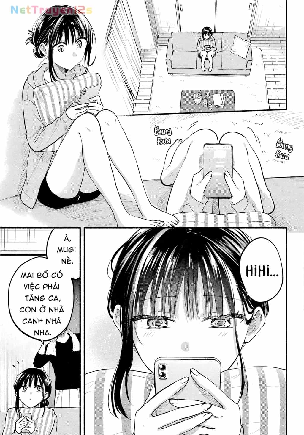 Cô Nàng Mèo Ngủ Gật Và Chàng Trai Hướng Nội - Chương 41 - ảnh 17