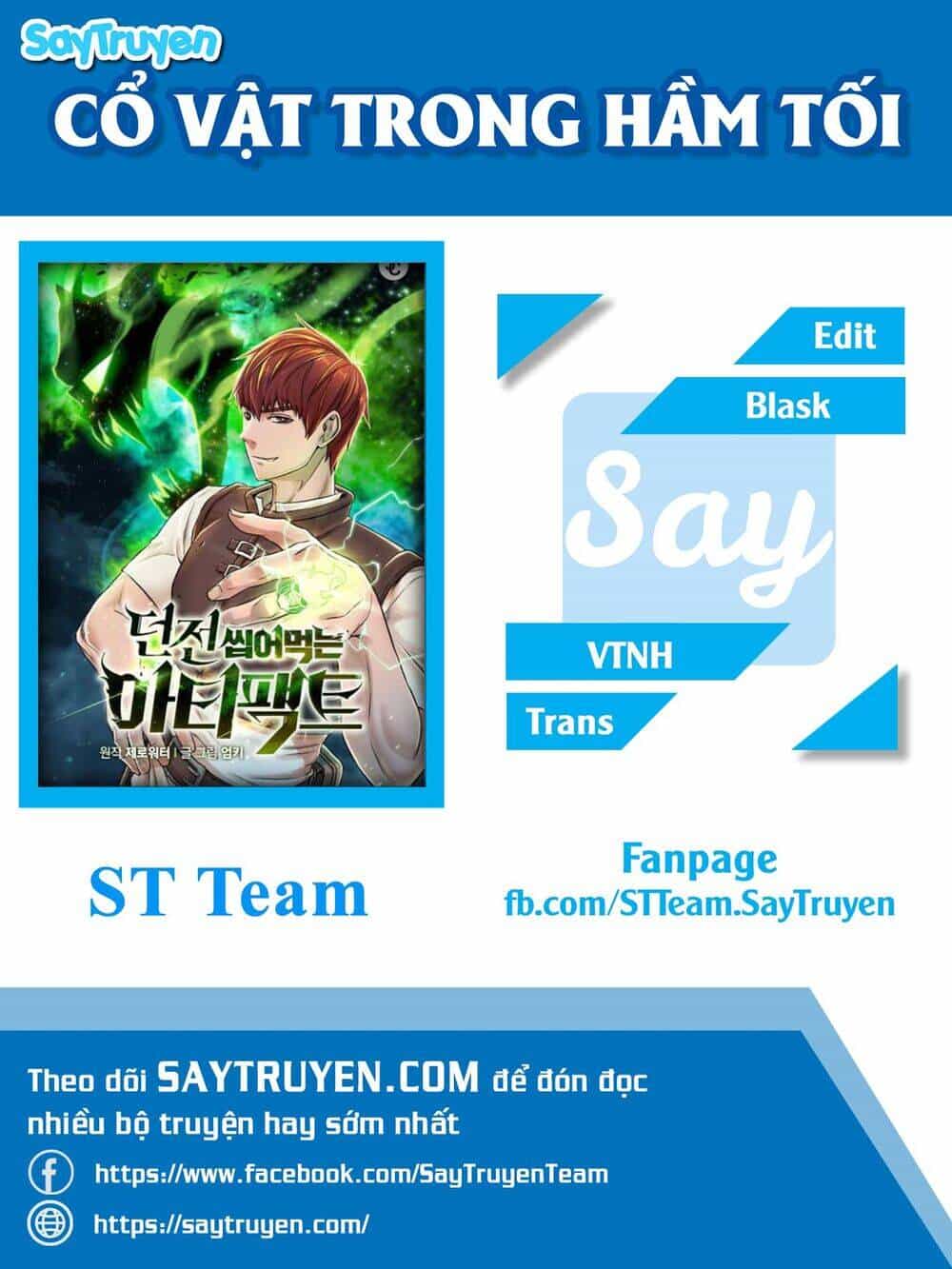 Cổ Vật Trong Hầm Tối - Chương 2 - ảnh 1