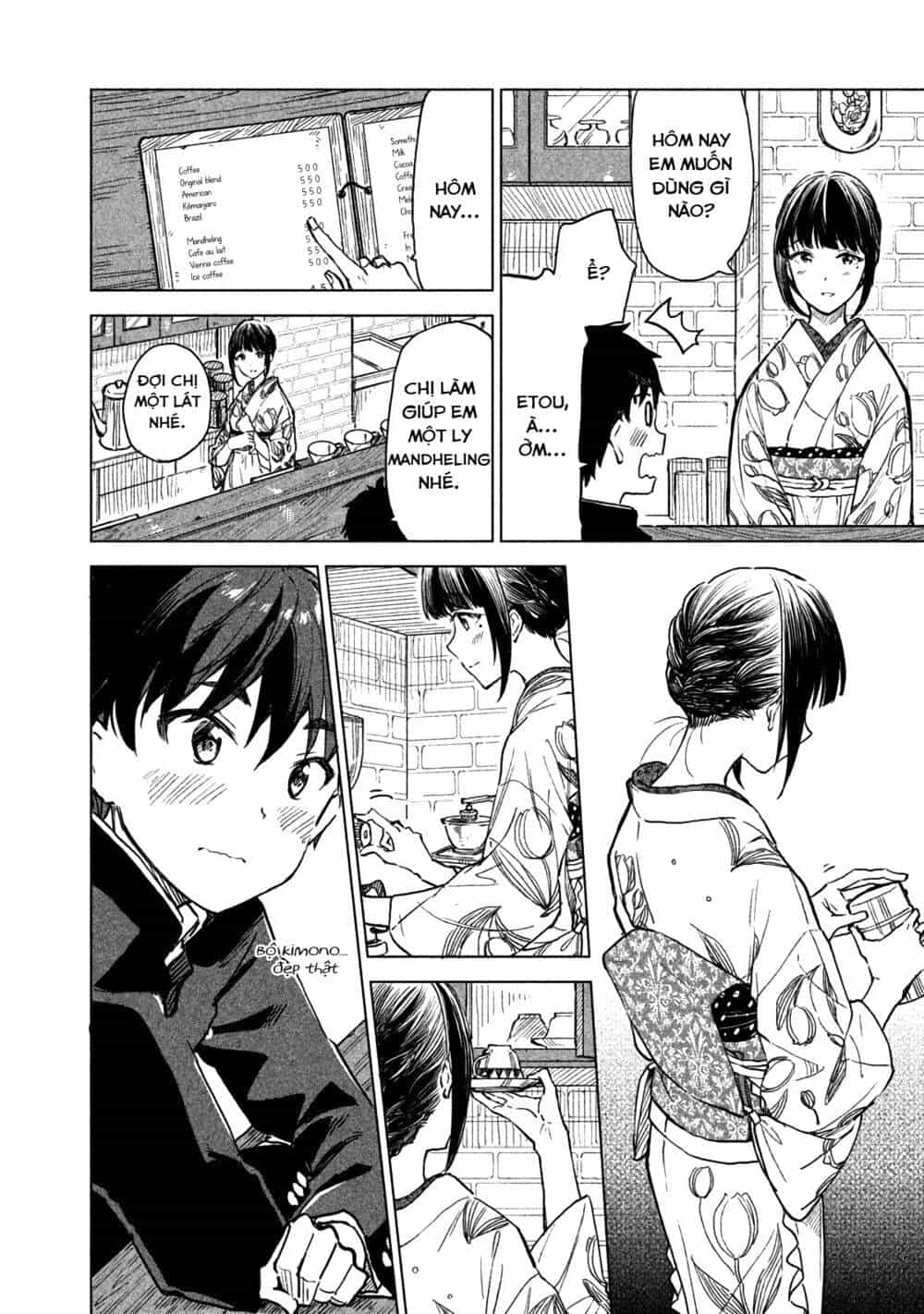 Coffee Wo Shizuka Ni - Chương 4 - ảnh 9