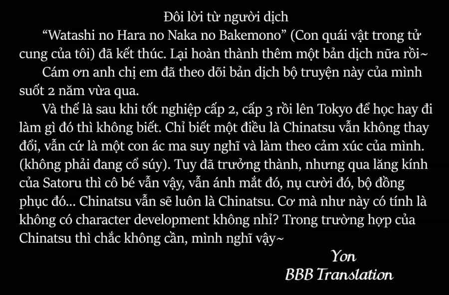 Con Quái Vật Trong Tử Cung Của Tôi - Chương 60 - ảnh 19