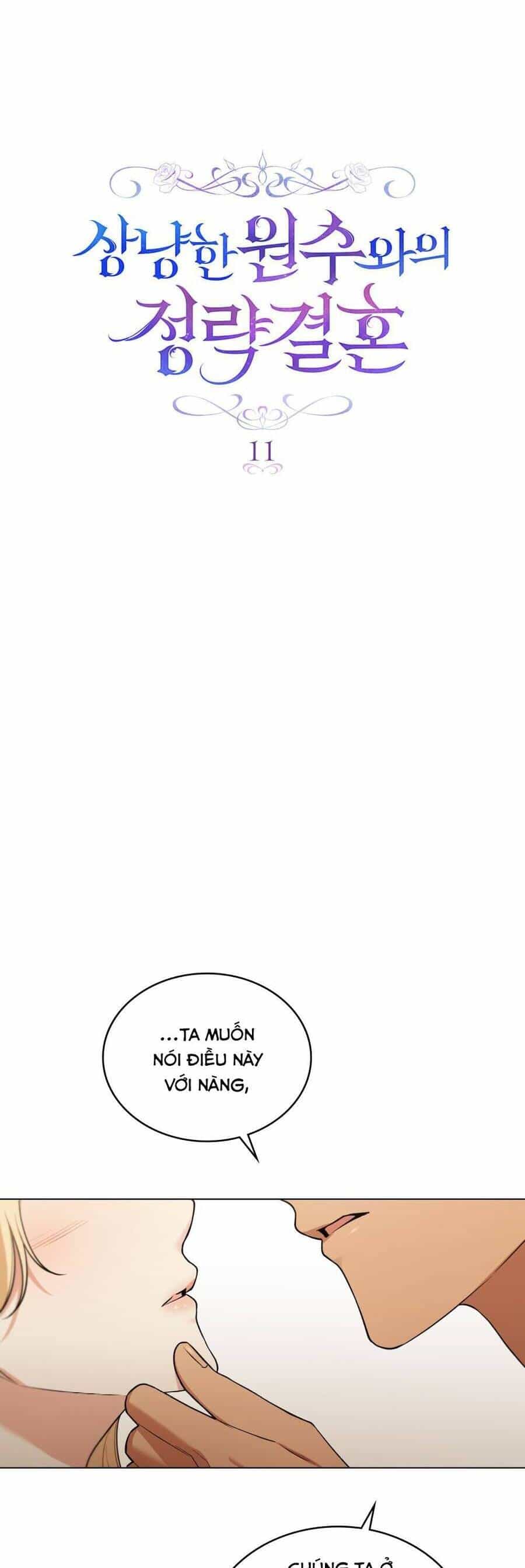 Cuộc Hôn Nhân Chính Trị Với Kẻ Thù Dịu Dàng - Chương 11 - ảnh 10