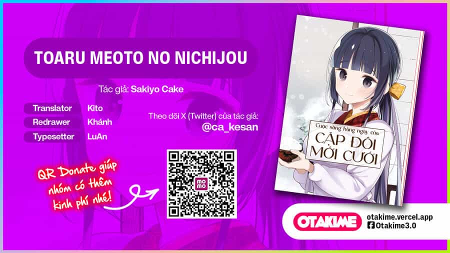 Cuộc Sống Hằng Ngày Của Cặp Đôi Mới Cưới - Chương 36 - ảnh 1