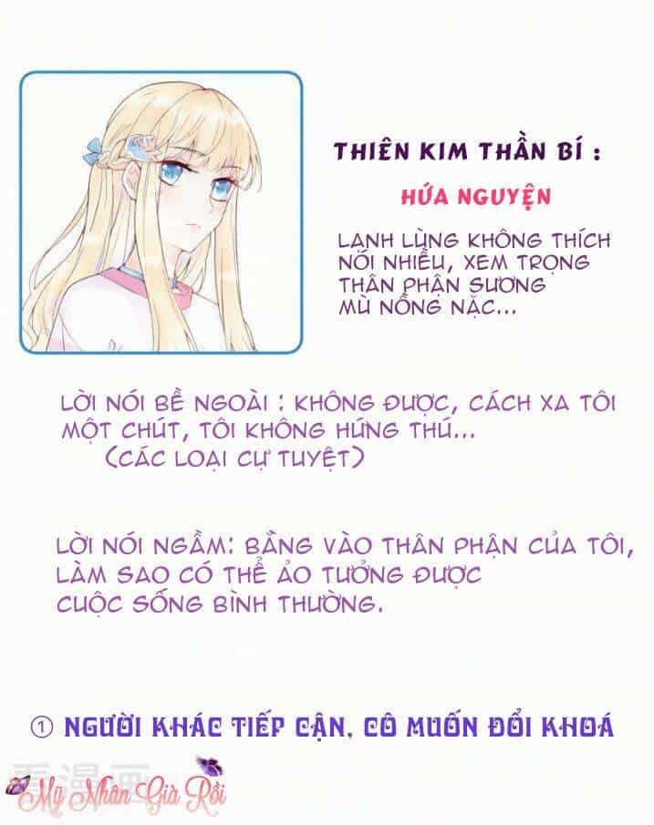 Cuồng Si Hoa Khôi Lãnh Thiên Kim - Chương 1 - ảnh 4