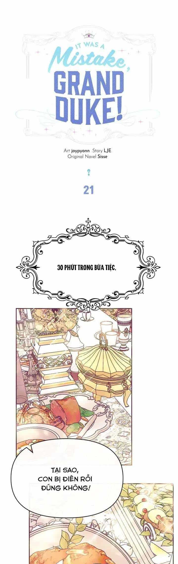 Đại Công Tước, Đó Chỉ Là Sai Lầm! - Chương 21 - ảnh 2