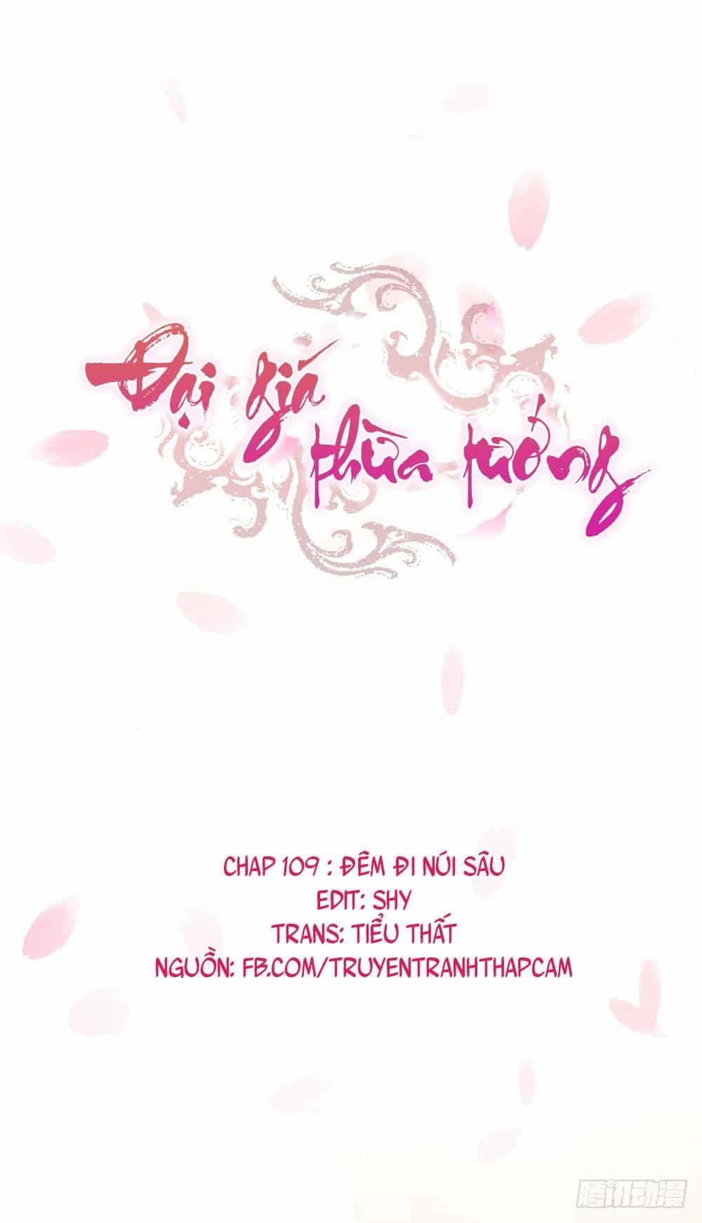 Đại Giá Thừa Tướng - Chương 109 - ảnh 1