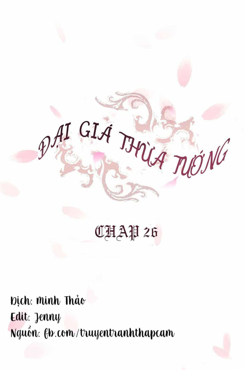 Đại Giá Thừa Tướng - Chương 26 - ảnh 1