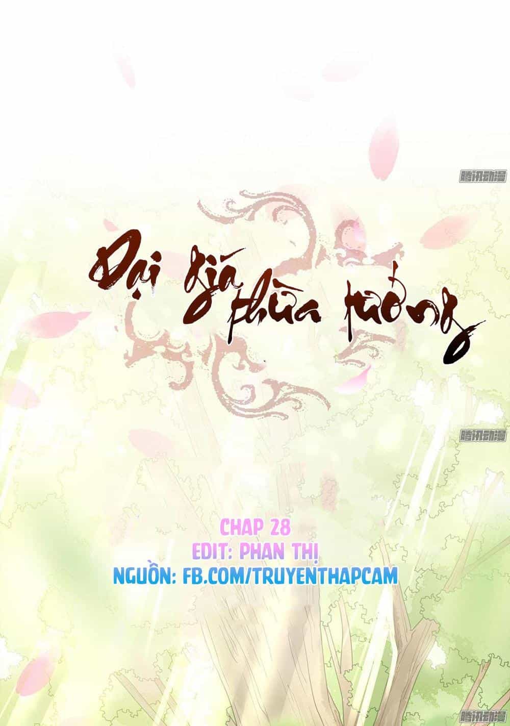 Đại Giá Thừa Tướng - Chương 28 - ảnh 1