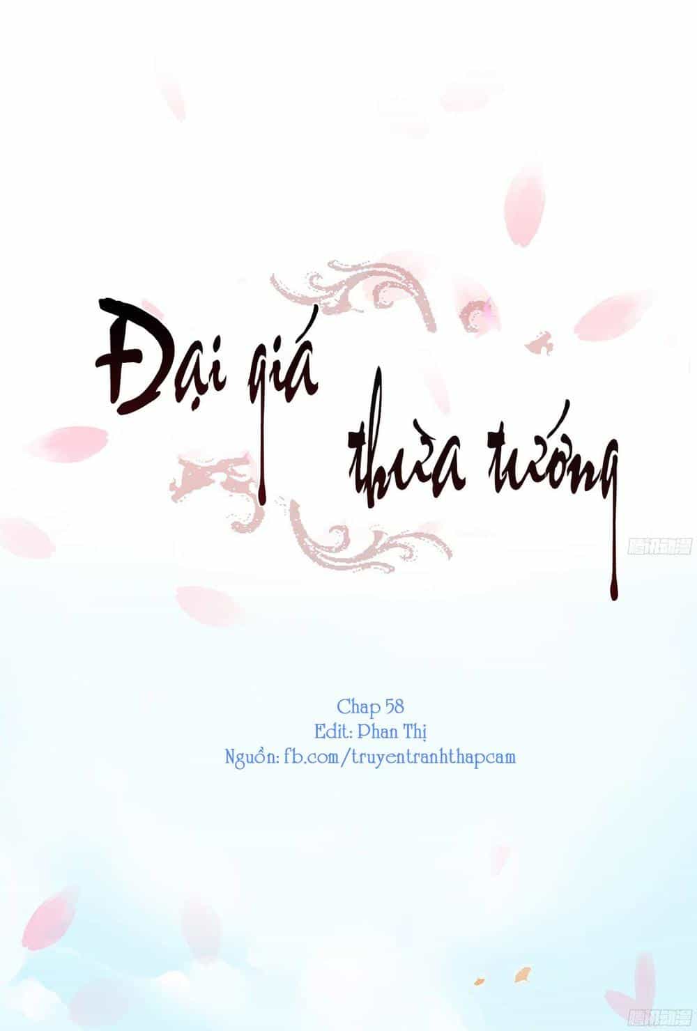 Đại Giá Thừa Tướng - Chương 58 - ảnh 1