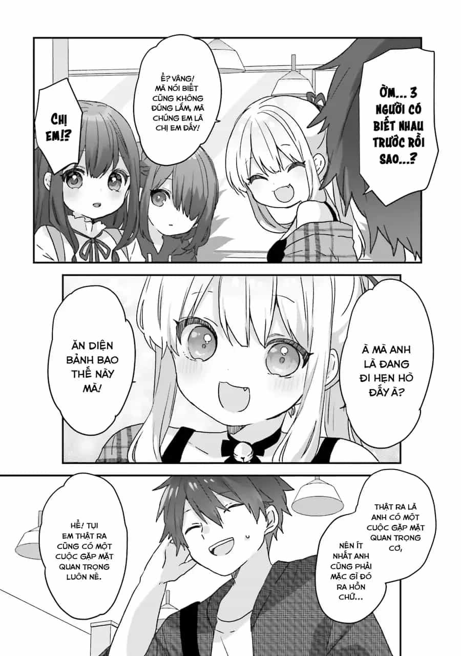 Daigaku Nyuugakuji Kara Uwasa Sareteita Bishoujo San Shimai, Ikiwakareteita Gimai Datta. - Chương 1 - ảnh 36