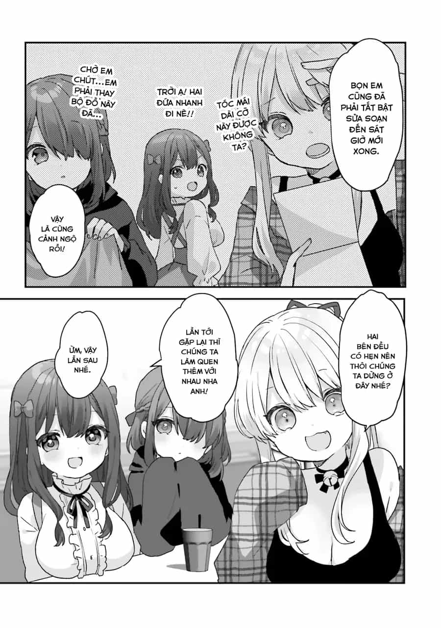 Daigaku Nyuugakuji Kara Uwasa Sareteita Bishoujo San Shimai, Ikiwakareteita Gimai Datta. - Chương 1 - ảnh 37