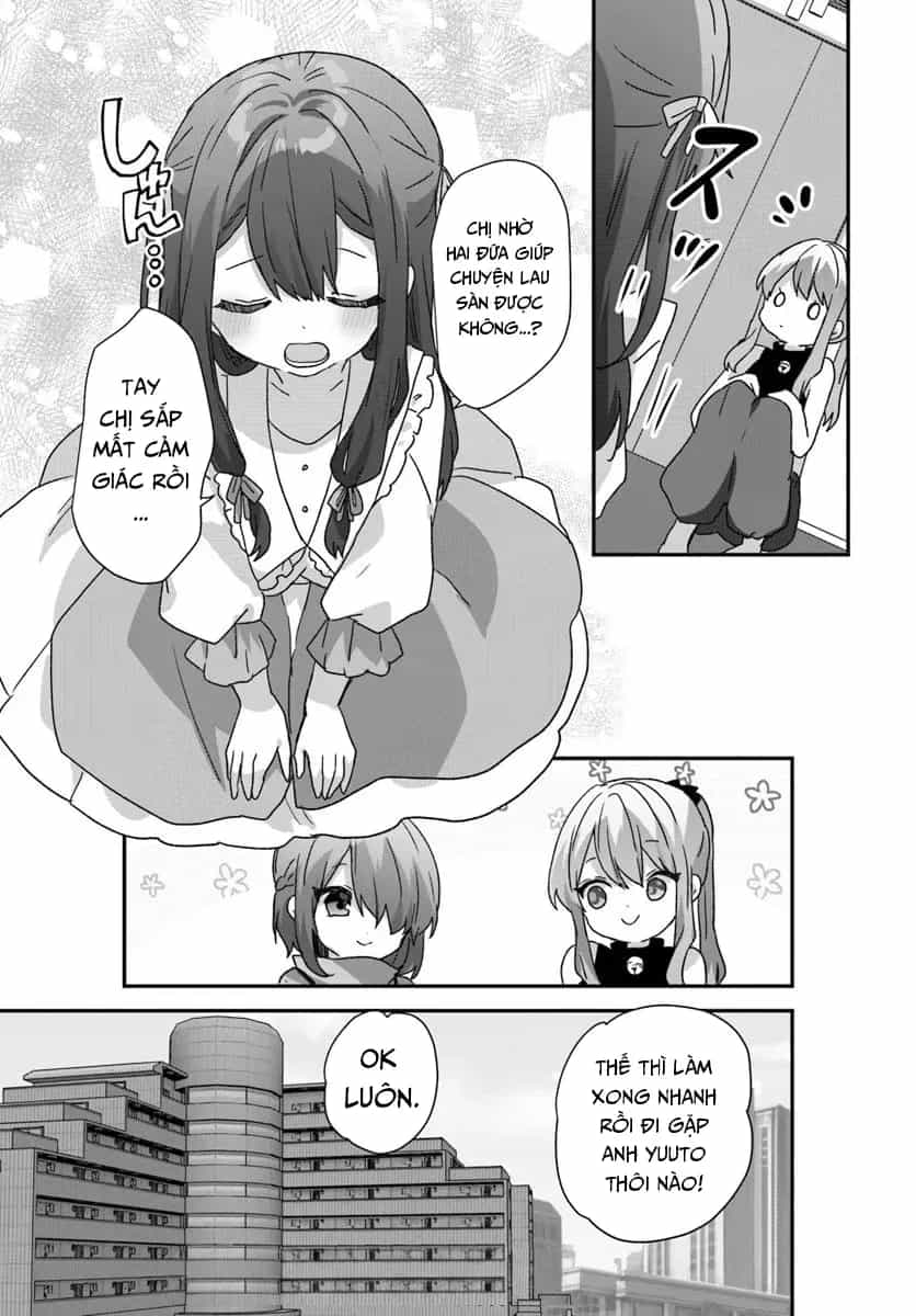 Daigaku Nyuugakuji Kara Uwasa Sareteita Bishoujo San Shimai, Ikiwakareteita Gimai Datta. - Chương 10 - ảnh 10