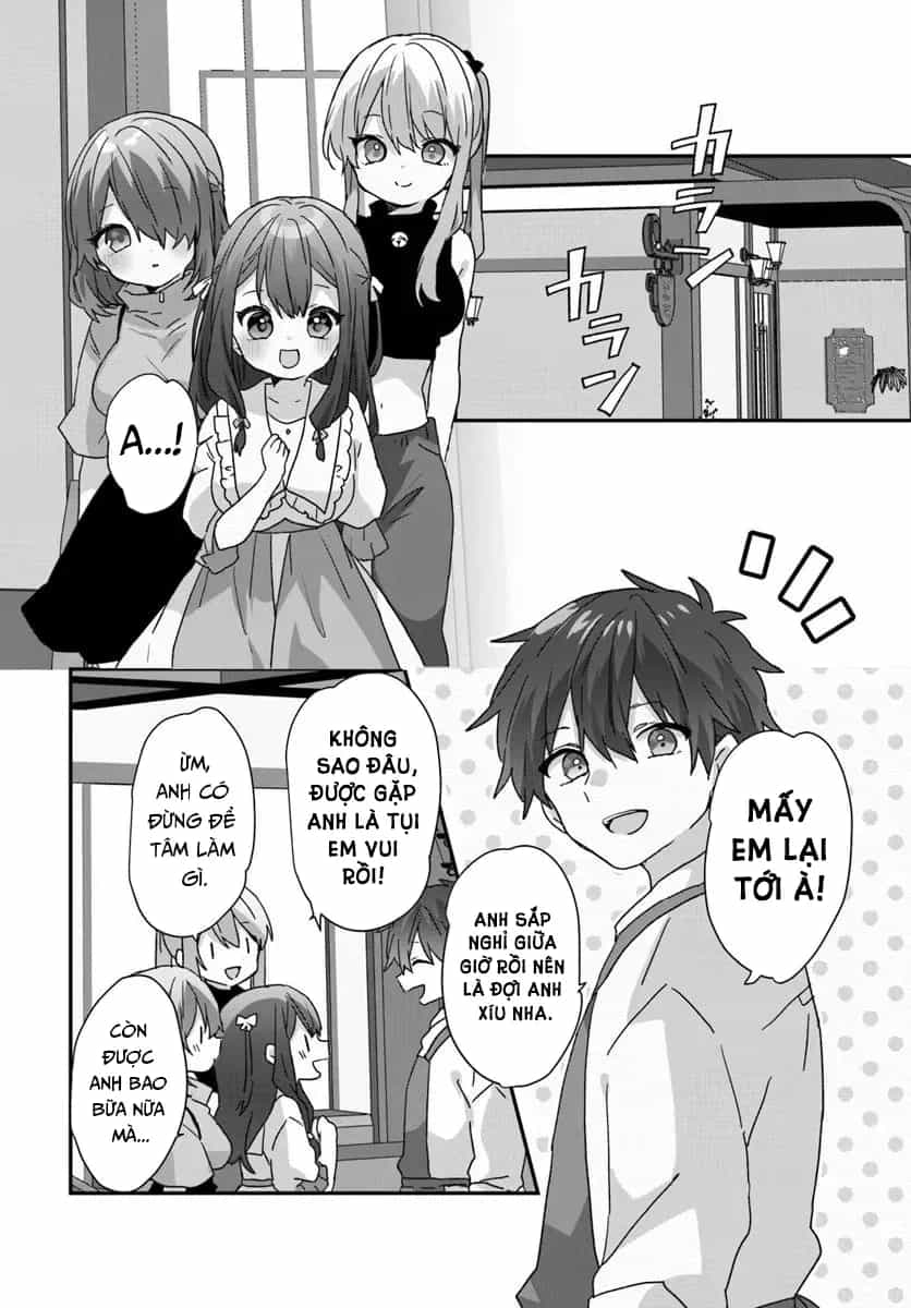 Daigaku Nyuugakuji Kara Uwasa Sareteita Bishoujo San Shimai, Ikiwakareteita Gimai Datta. - Chương 10 - ảnh 11