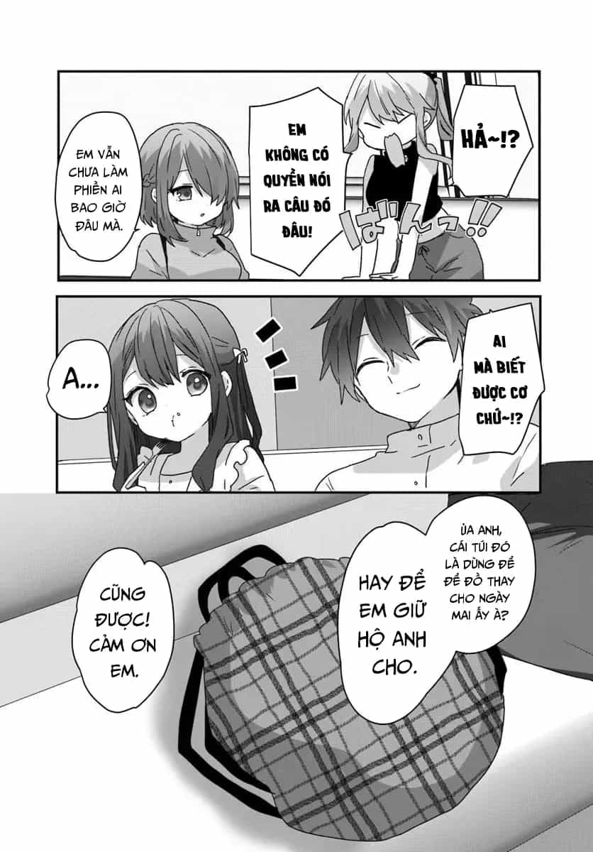 Daigaku Nyuugakuji Kara Uwasa Sareteita Bishoujo San Shimai, Ikiwakareteita Gimai Datta. - Chương 10 - ảnh 15