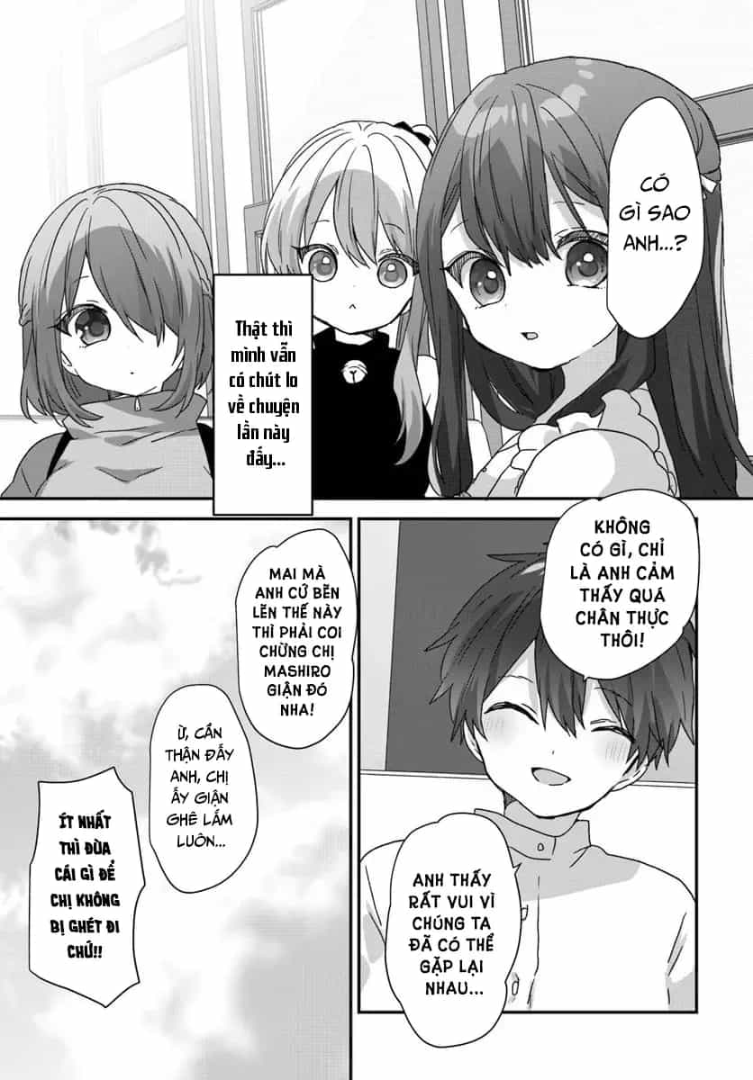 Daigaku Nyuugakuji Kara Uwasa Sareteita Bishoujo San Shimai, Ikiwakareteita Gimai Datta. - Chương 10 - ảnh 18