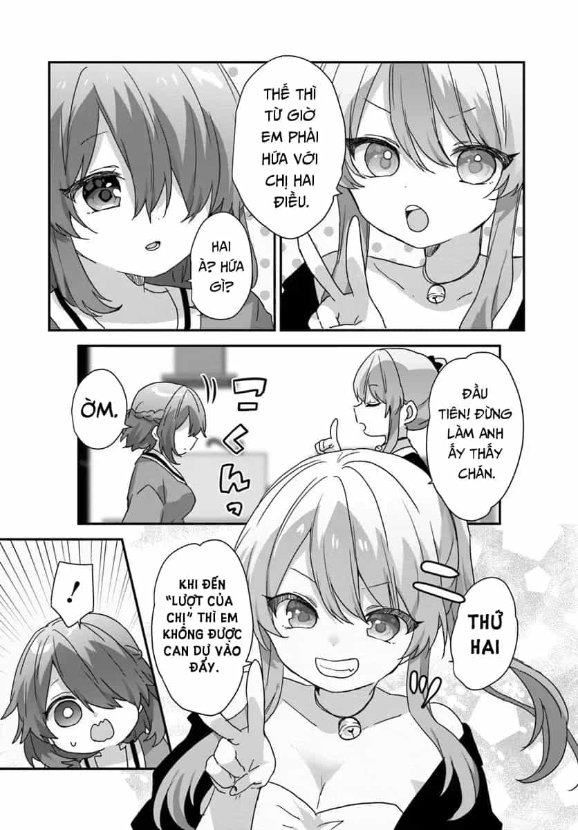 Daigaku Nyuugakuji Kara Uwasa Sareteita Bishoujo San Shimai, Ikiwakareteita Gimai Datta. - Chương 11 - ảnh 11
