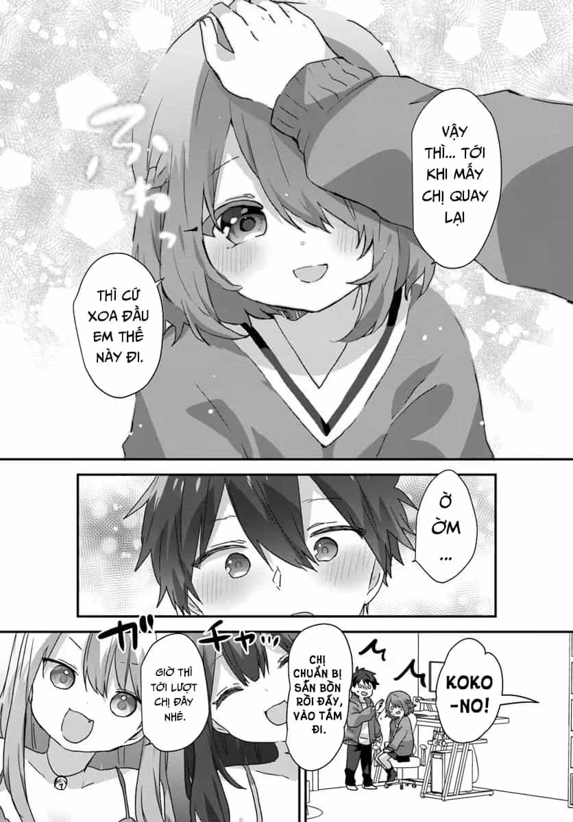 Daigaku Nyuugakuji Kara Uwasa Sareteita Bishoujo San Shimai, Ikiwakareteita Gimai Datta. - Chương 11 - ảnh 18
