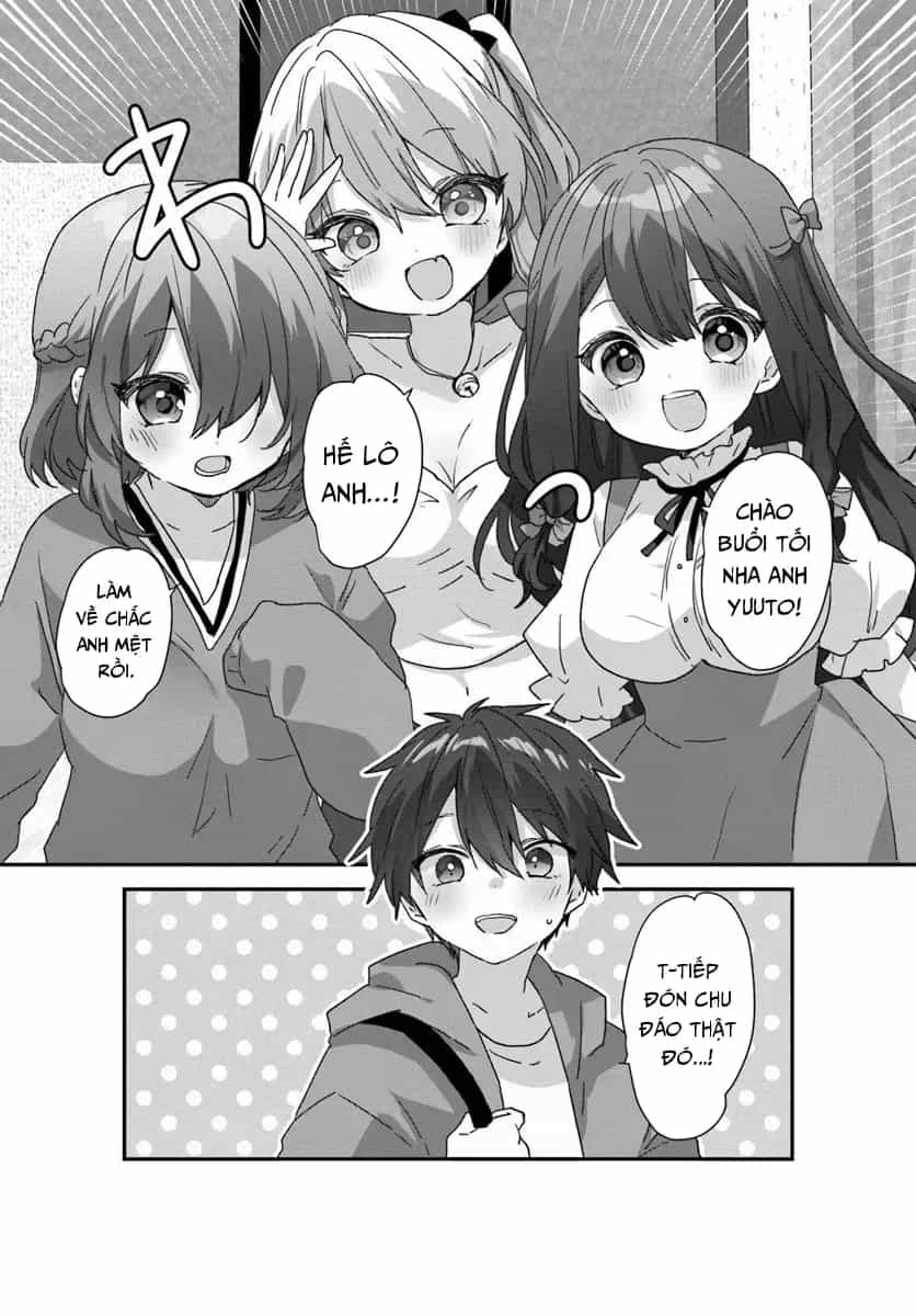 Daigaku Nyuugakuji Kara Uwasa Sareteita Bishoujo San Shimai, Ikiwakareteita Gimai Datta. - Chương 11 - ảnh 2